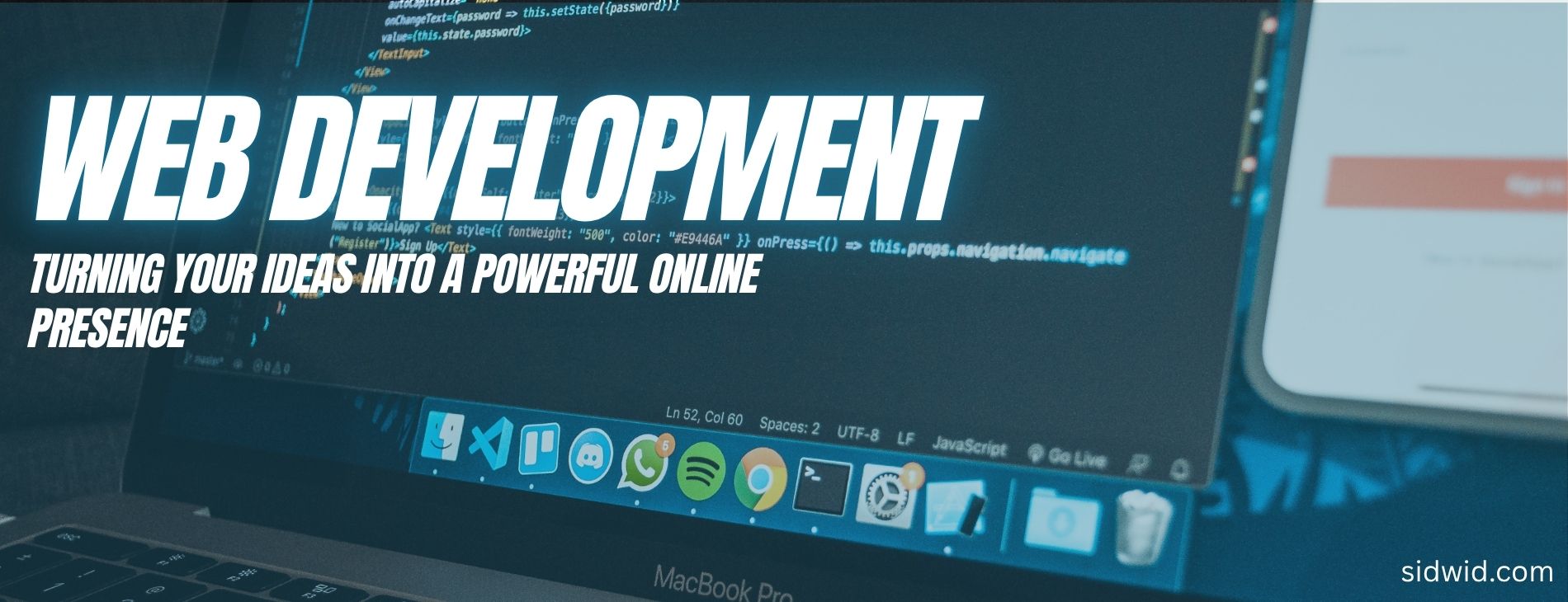 Web Development banner sidwid.com